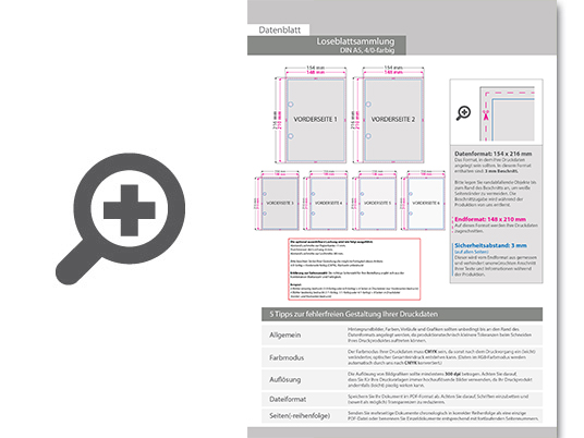 Product Bild loseblattsammlung_din_a5__92_bl__tter_pro_sammlung__vorne_farbig_(4_0)