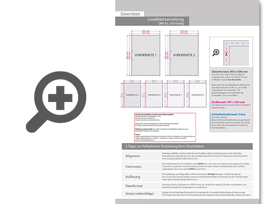 Product Bild loseblattsammlung_din_a3__52_bl__tter_pro_sammlung__vorne_farbig_(4_0)