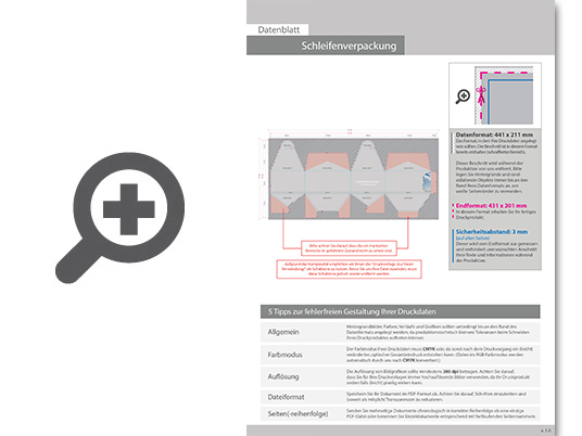 Product Bild schleifenverpackung_aus_graskarton_(12_cm_x_9_cm_x_6_cm)_einseitig_bedruckt_4_0-farbig