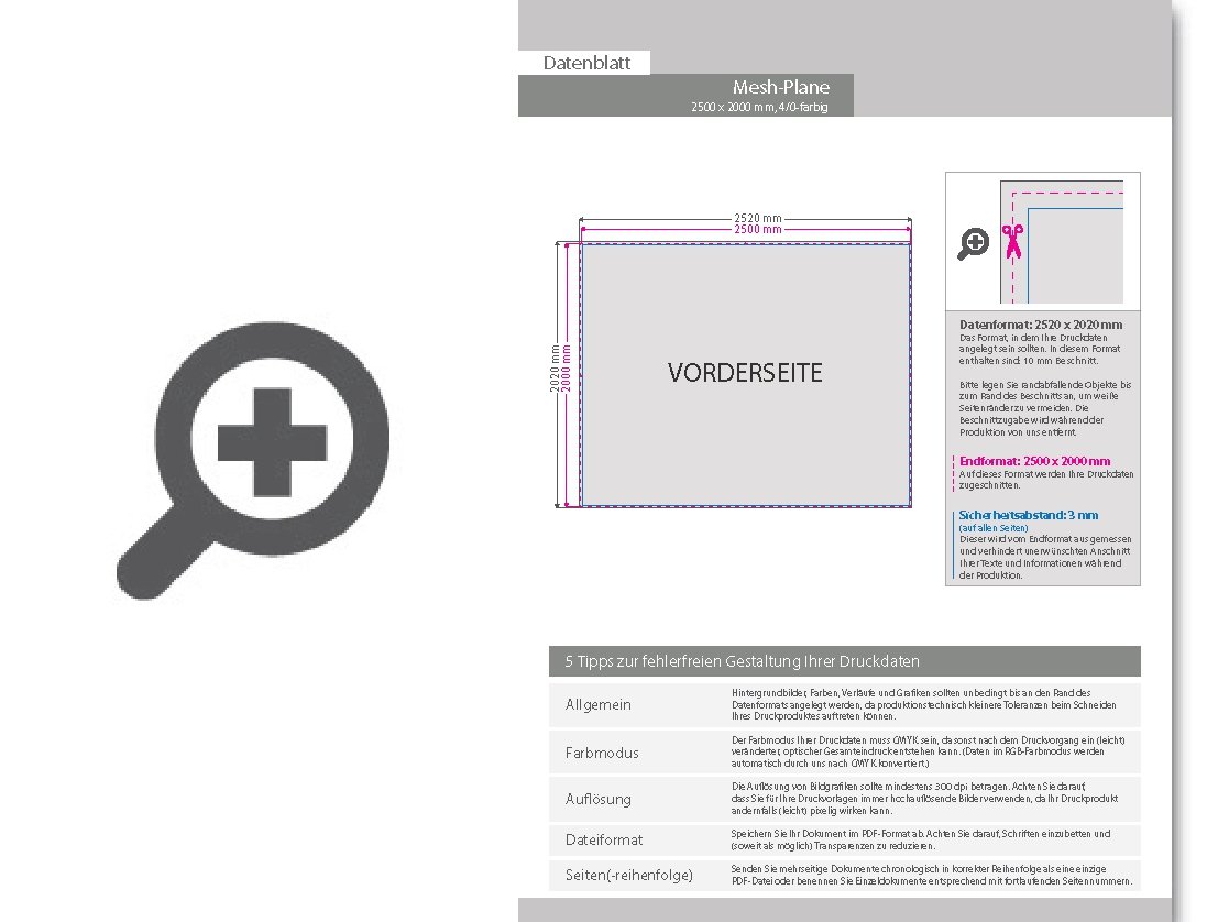 Product Bild hochwertige_mesh-plane_(pvc-frei)__250_x_200_cm__4_0-farbig_bedruckt__ums__umt_+___sen_im_abstand_von_50_cm_oben_und_unten