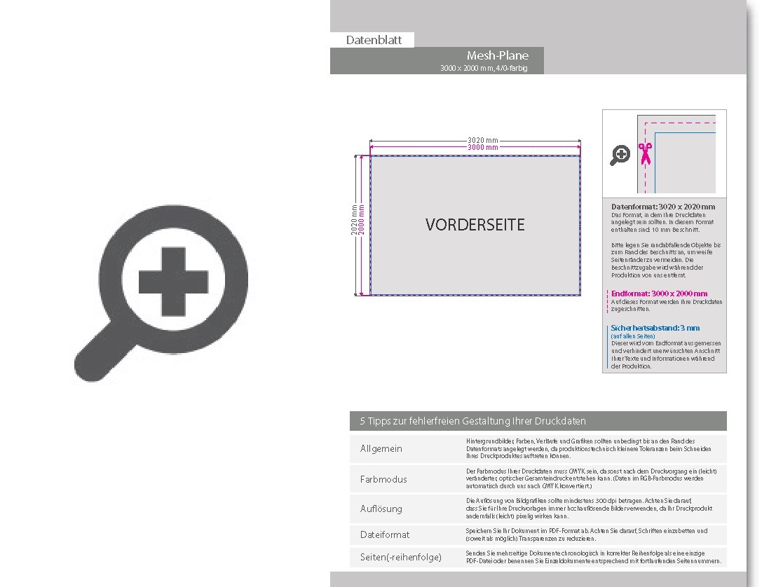 Product Bild hochwertige_mesh-plane_(pvc-frei)__300_x_200_cm__4_0-farbig_bedruckt__ums__umt_+___sen_im_abstand_von_50_cm_oben_und_unten