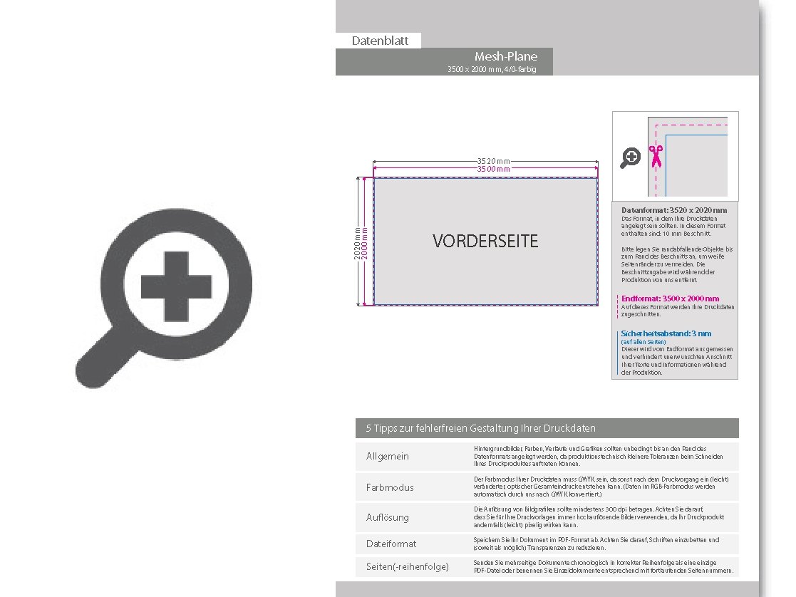 Product Bild hochwertige_mesh-plane_(pvc-frei)__350_x_200_cm__4_0-farbig_bedruckt__ums__umt_+___sen_im_abstand_von_50_cm_oben_und_unten